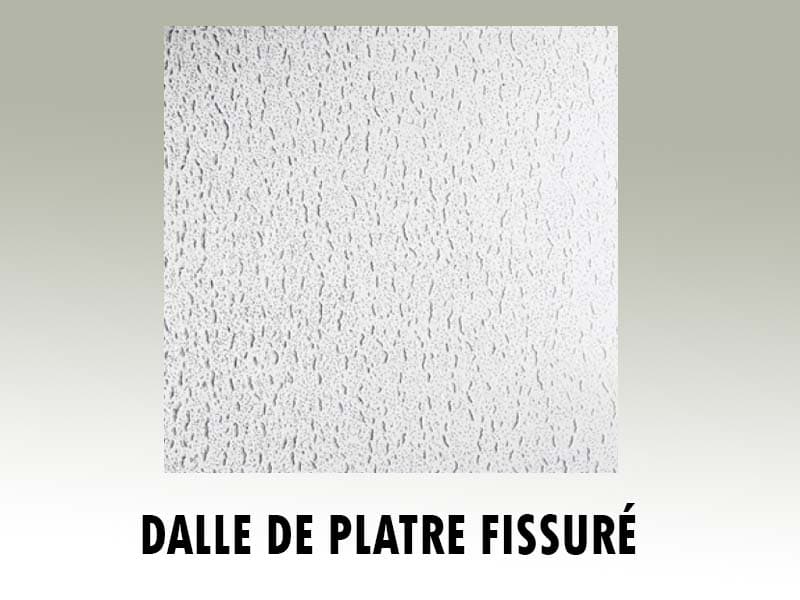 DALLE DE PLATRE FISSURÉE - Solution technique Chada Alyasmin Casablanca