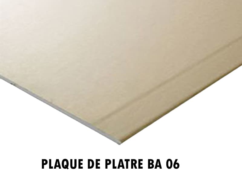 PLAQUE DE PLATRE BA06