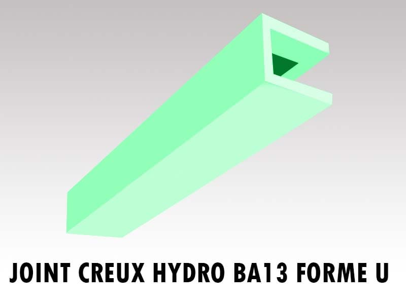 JOINT CREUX BA13 HYDROFUGE FORME U - Solution technique Chada Alyasmin Casablanca