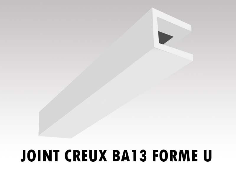 JOINT CREUX BA13 STANDARD FORME U - Solution technique Chada Alyasmin Casablanca