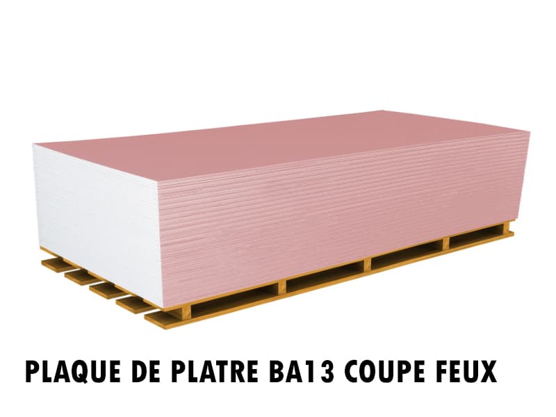 PLAQUE DE PLATRE BA13 COUPE-FEU - Solution technique Chada Alyasmin Casablanca